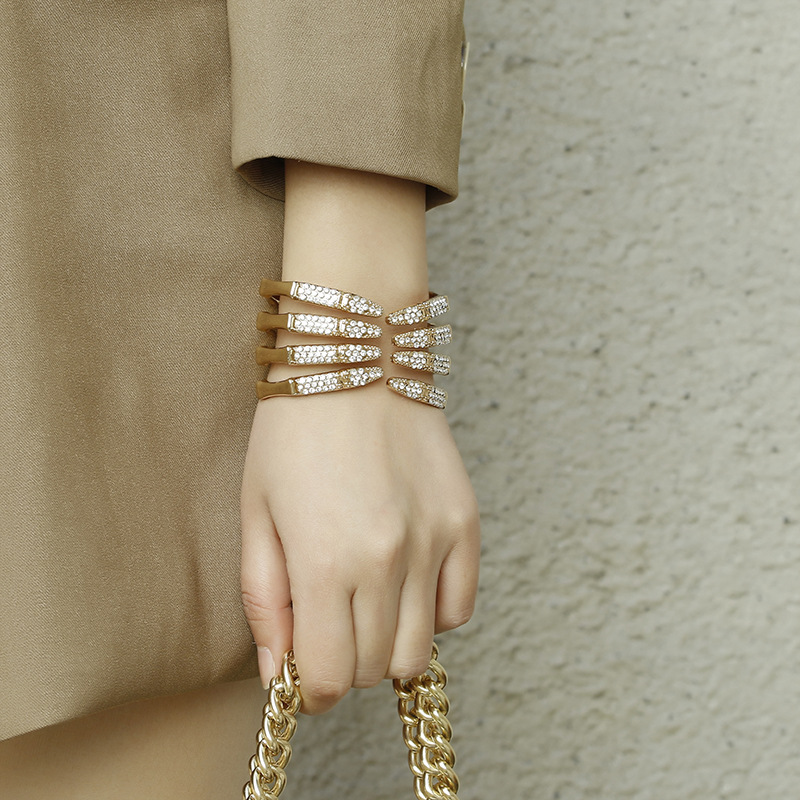 Alloy Open European & American Style Bracelet thumbnail 4