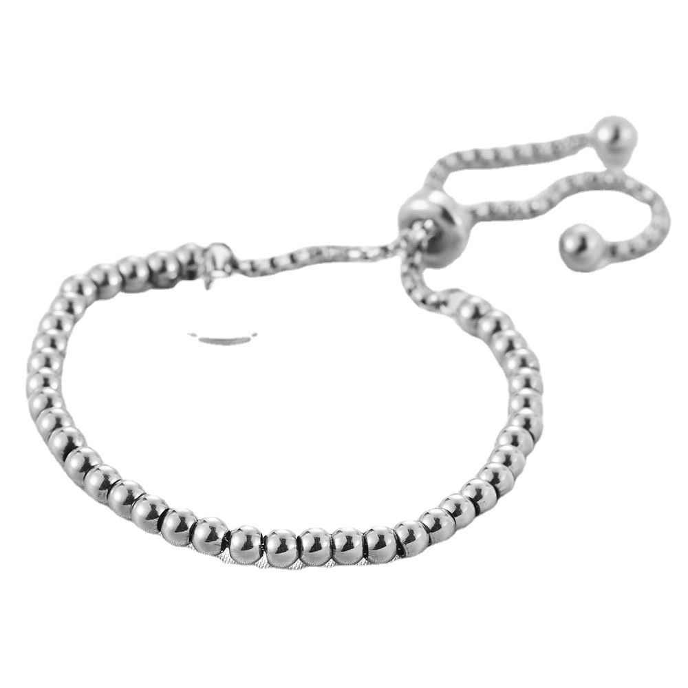 Stainless Steel 18K Gold Plated Adjustable Minimalist European & Americ Bracelet thumbnail 5
