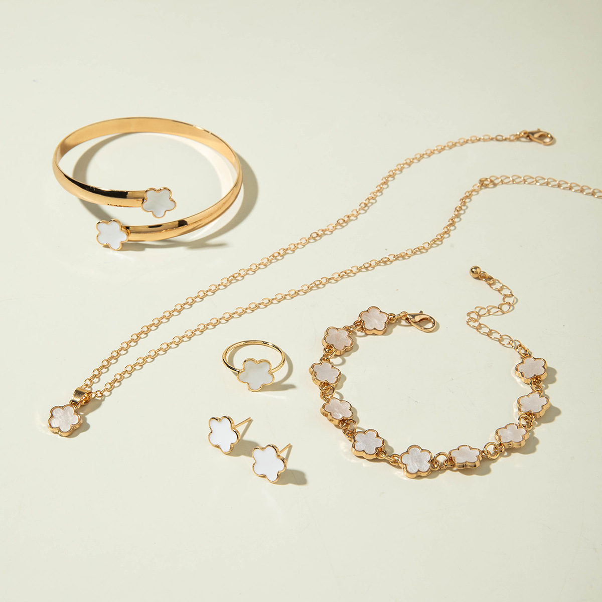 3-Piece Set Alloy Geometric Minimalist European & American Style Bracelet thumbnail 6