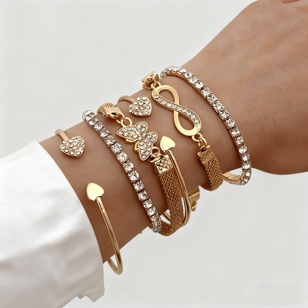 Jewelry Set Butterfly Bracelet