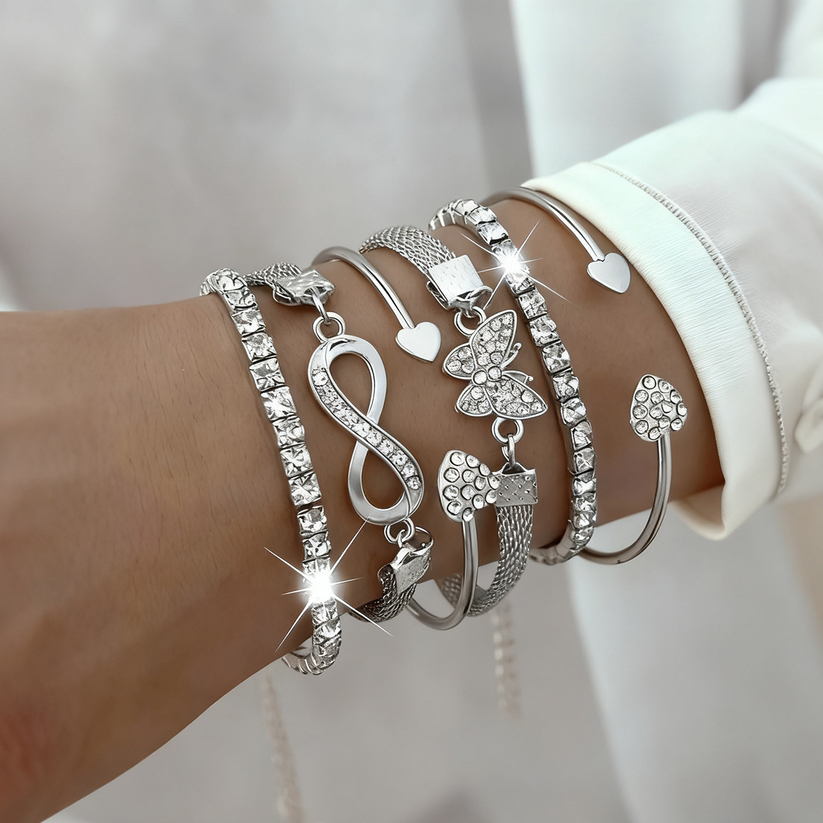 Jewelry Set Butterfly Bracelet - view 2