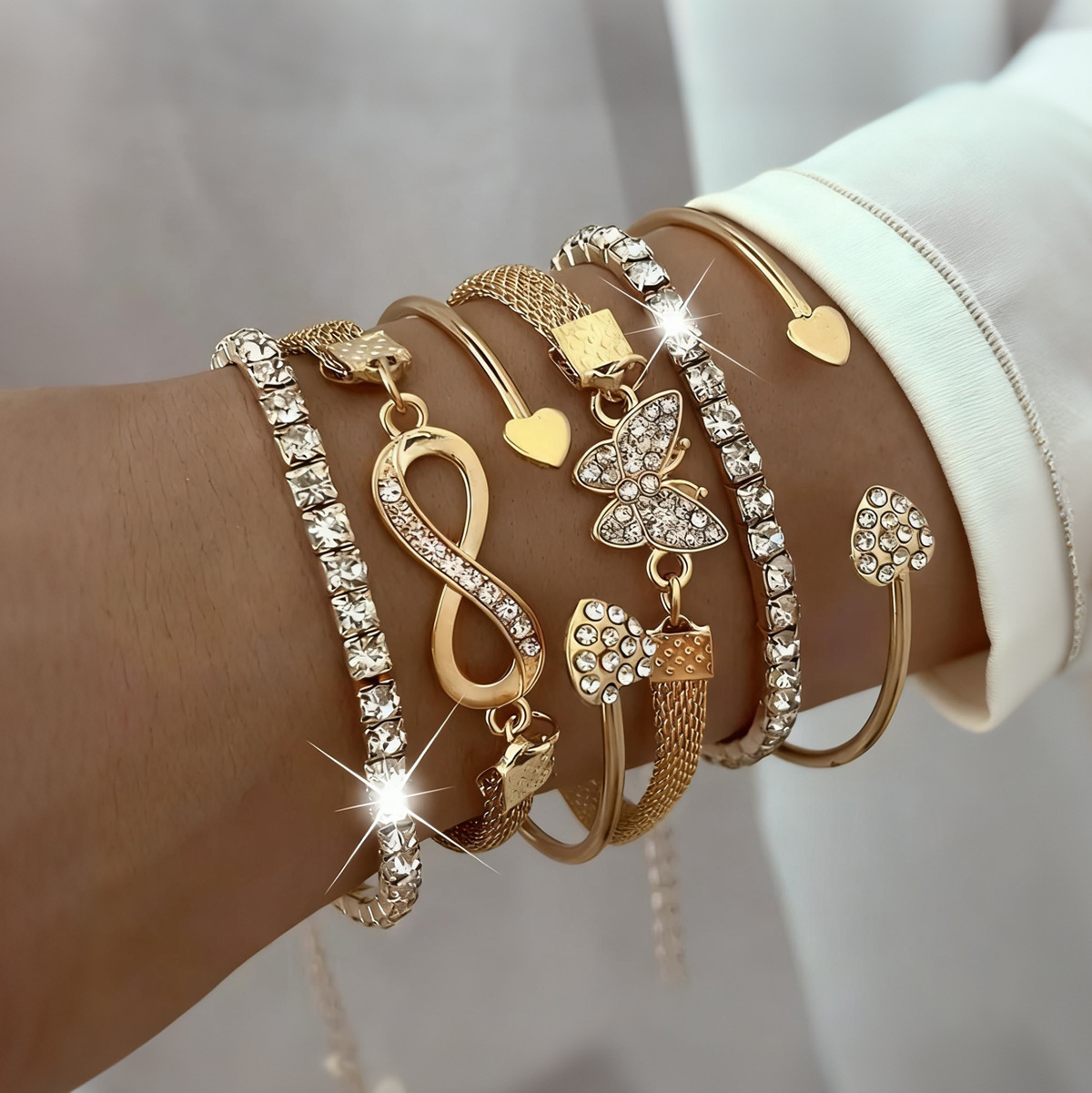 Jewelry Set Butterfly Bracelet thumbnail 3