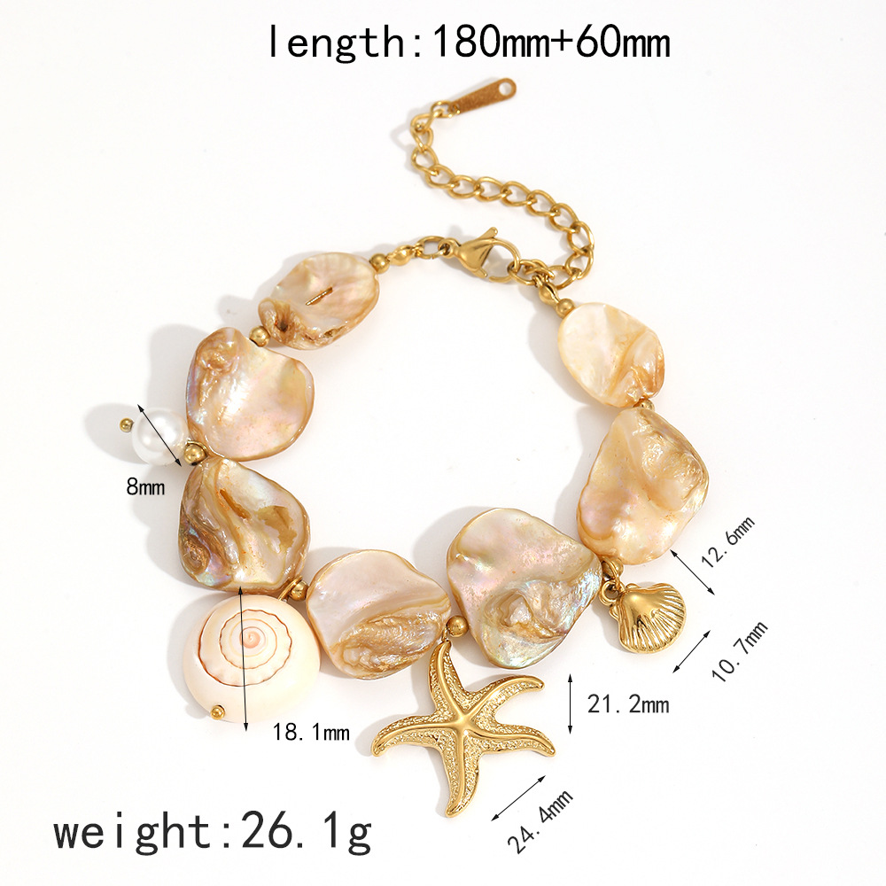 Stainless Steel Premium Titanium Necklace Unique Star Bracelet thumbnail 5