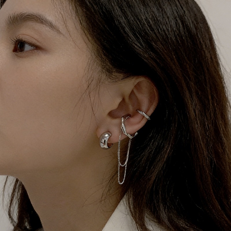 925 Silver Irregular Jewelry Set Earrings