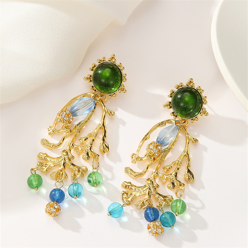 Irregular Premium Vintage Luxury Earrings - view 2