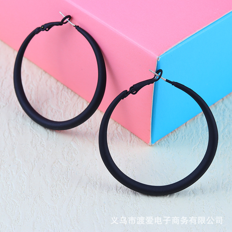 Alloy Geometric Minimalist Exaggerated Earrings thumbnail 3