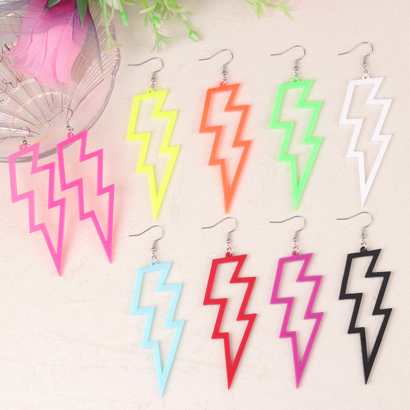 Studs Hollow European & American Style Exaggerated Earrings thumbnail 3