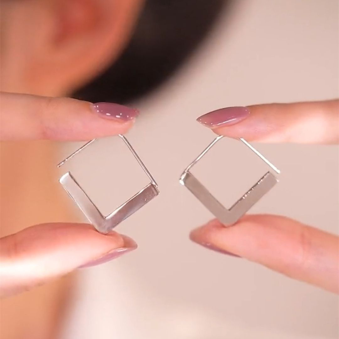 Instagram Style Studs Geometric Vintage Unique European & American Earrings