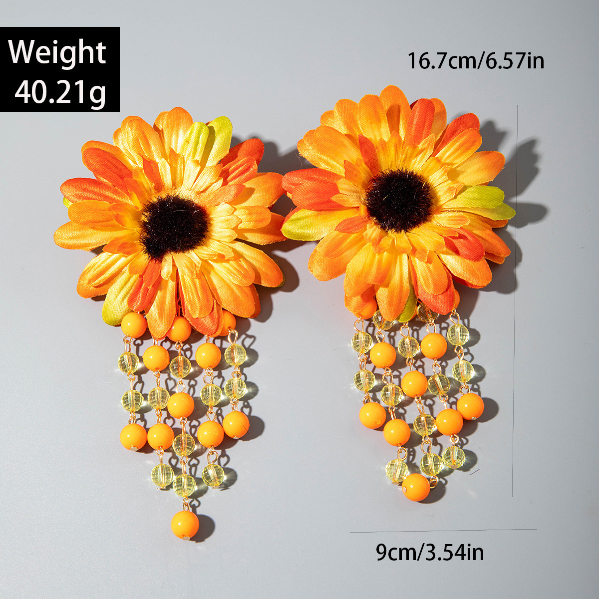 European & American Style Flower Earrings thumbnail 3