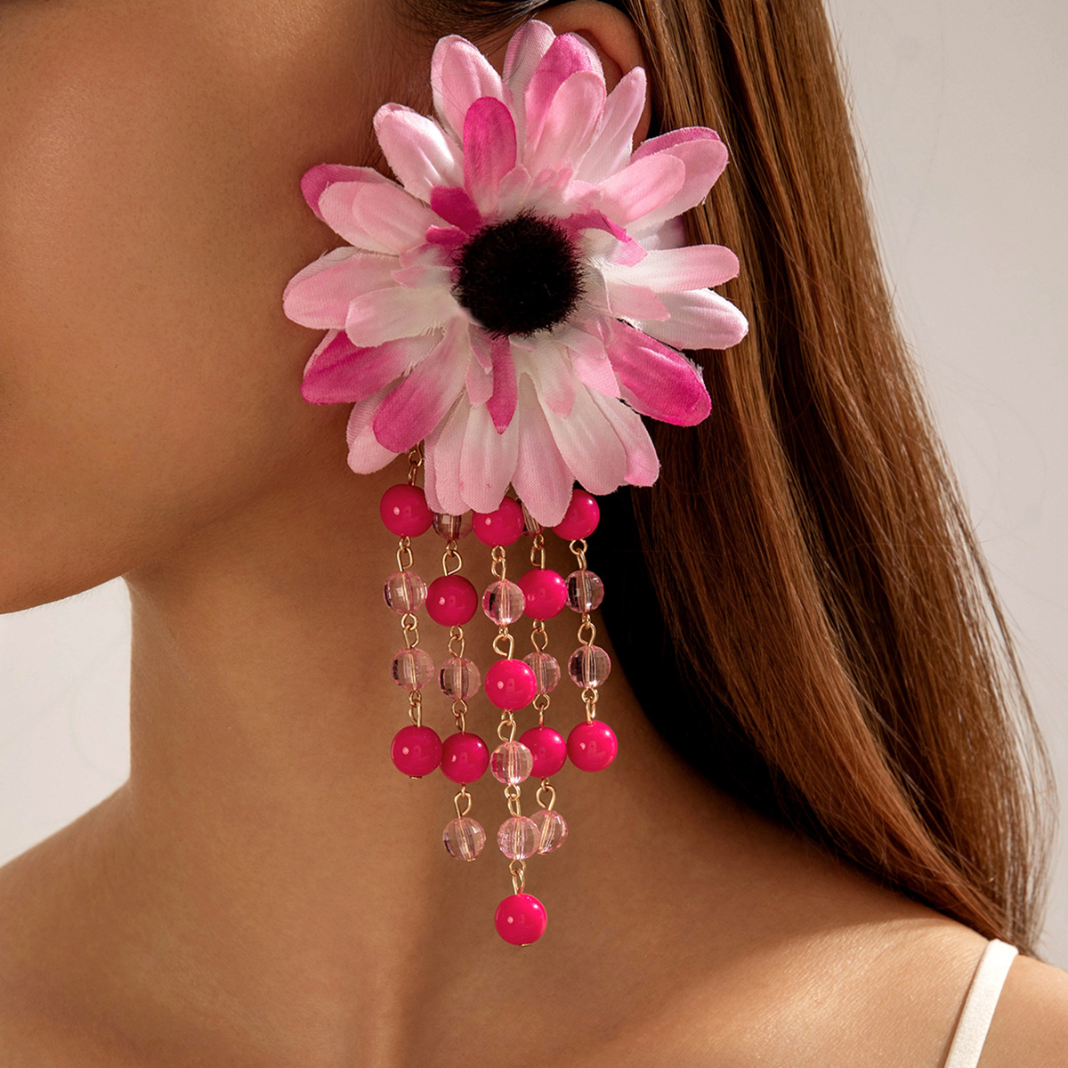 European & American Style Flower Earrings