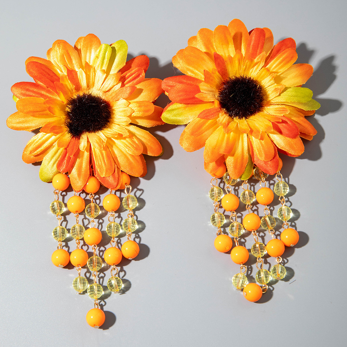 European & American Style Flower Earrings thumbnail 4