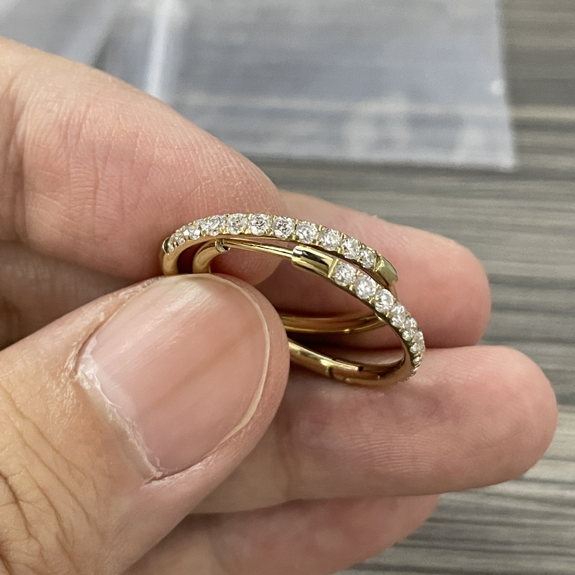 Stainless Steel Earrings - view 2