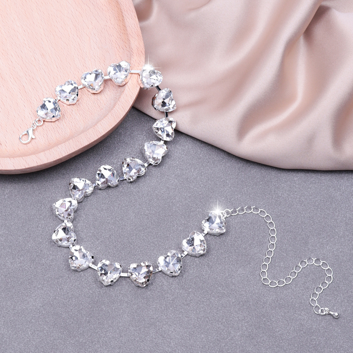 Exaggerated Water Drop Necklace thumbnail 4