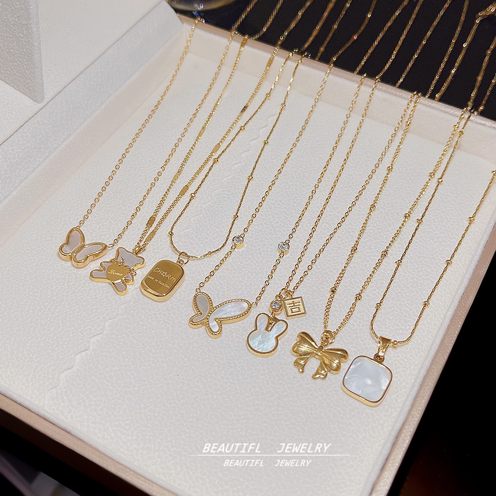 Premium Titanium Steel Luxury Necklace