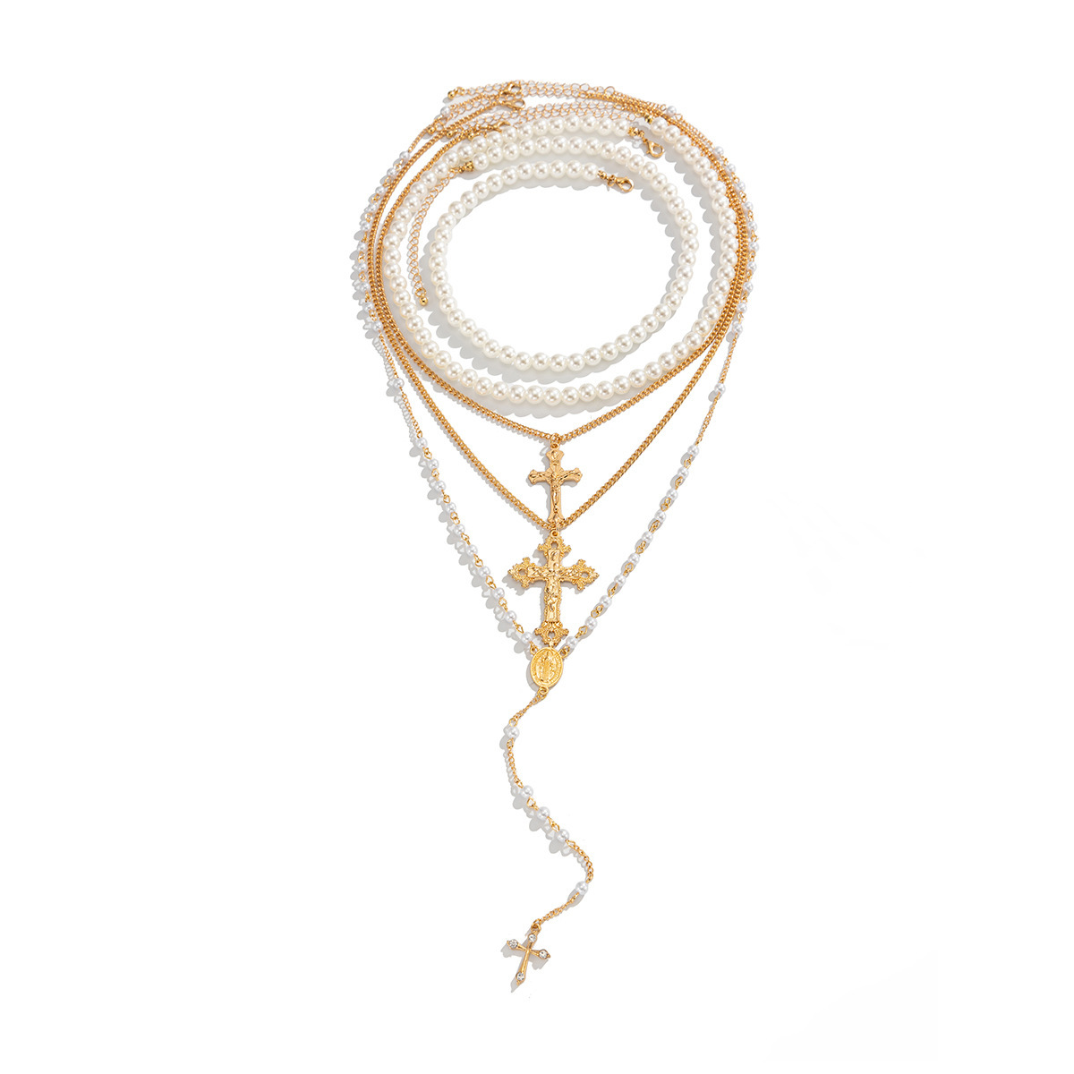 Cross Luxury Pearl Necklace thumbnail 5