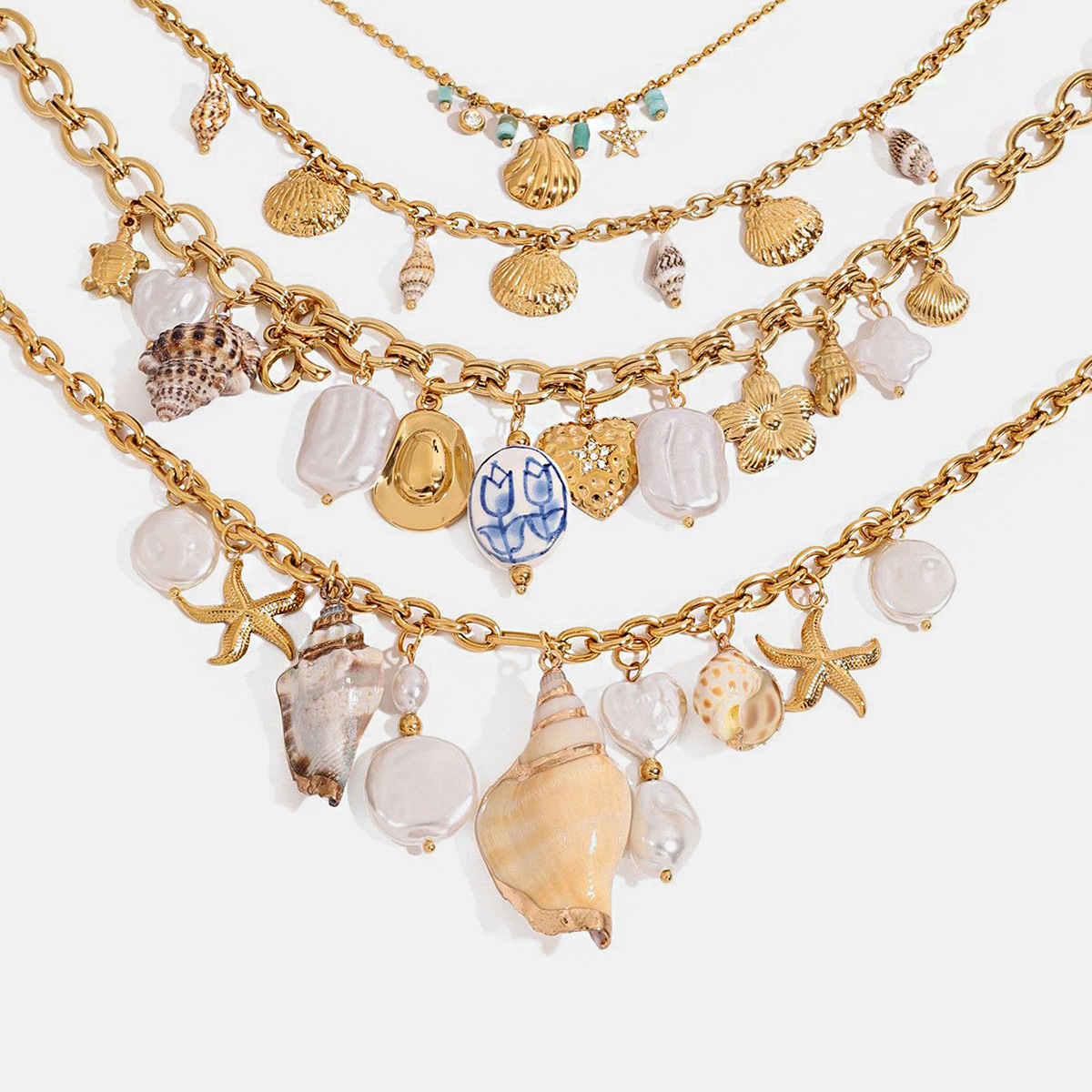 Stainless Steel Premium Titanium Luxury Necklace thumbnail 3