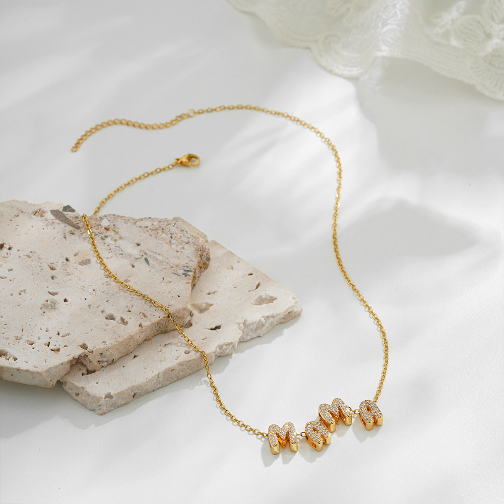 18K Gold Plated European & American Style Necklace