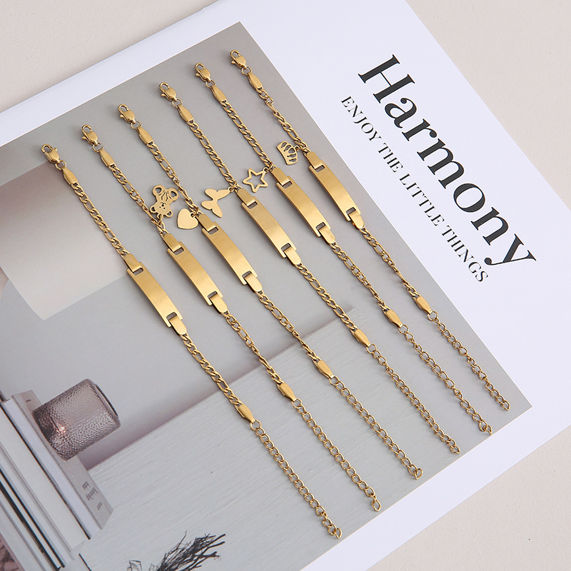 Stainless Steel Bracelet European & American Style Necklace