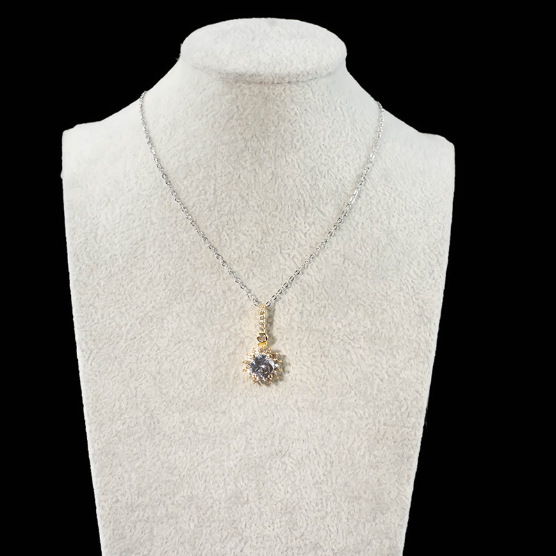 3-Piece Set Ring Earrings Jewelry European & American Style Necklace - view 2