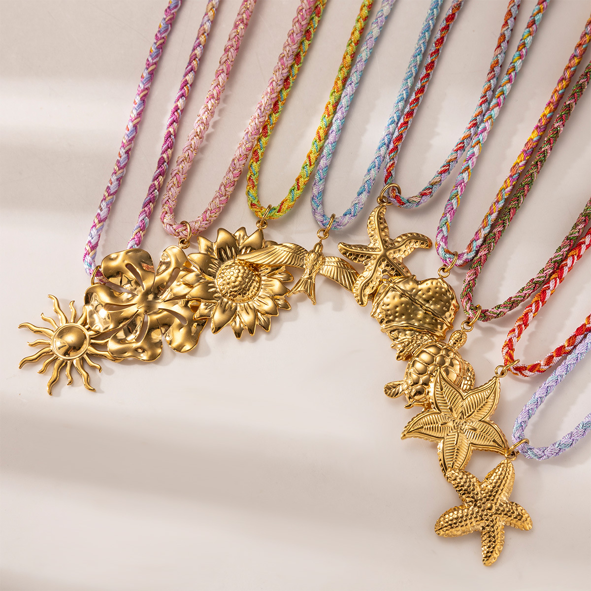 Instagram Style 18K Gold Plated European & American Necklace - view 2