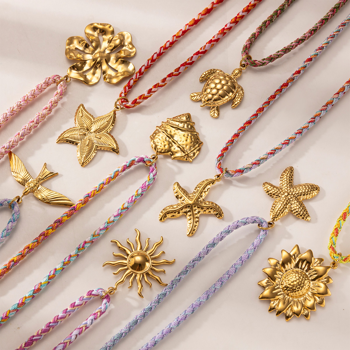 Instagram Style 18K Gold Plated European & American Necklace thumbnail 3