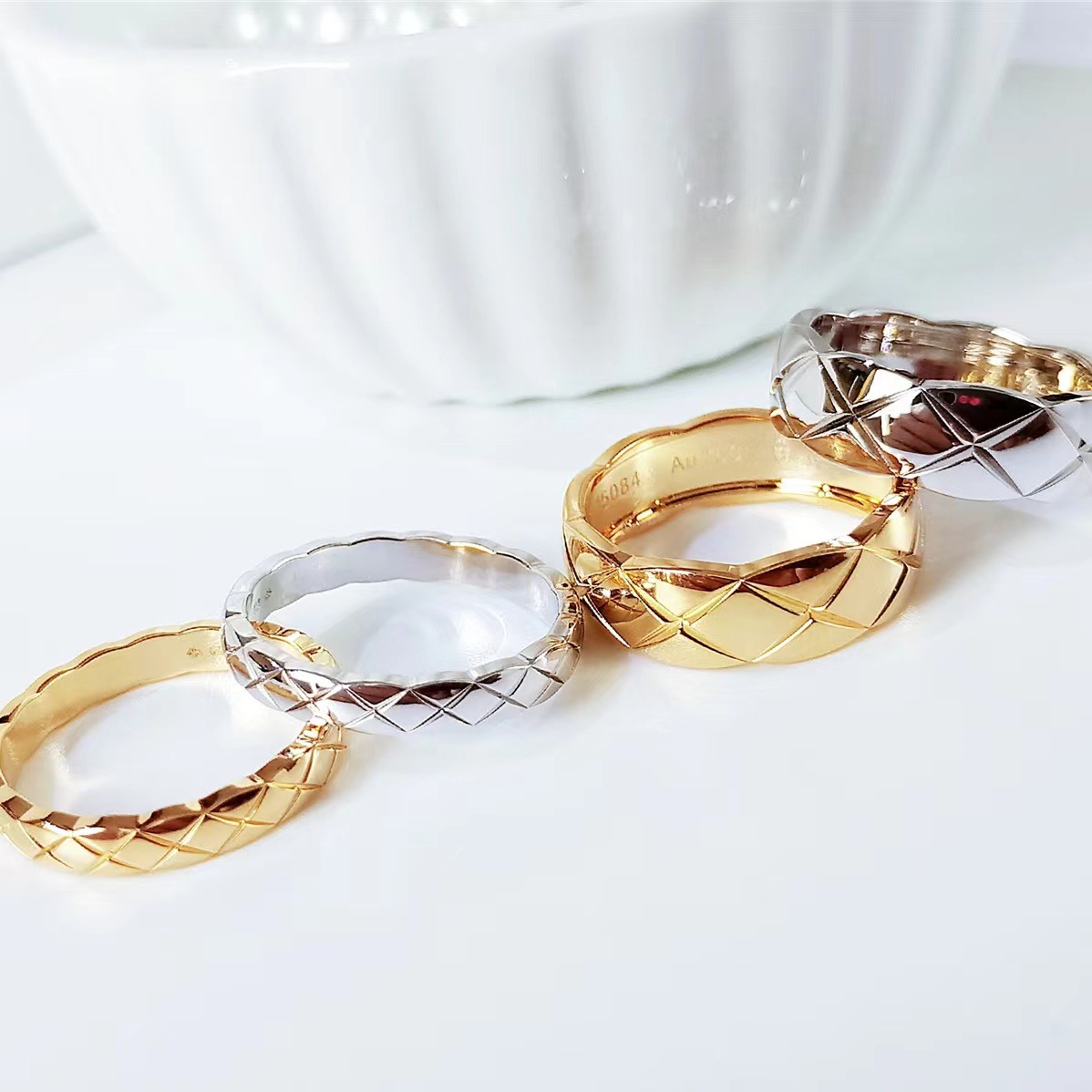 18K Gold Plated Ring - view 2