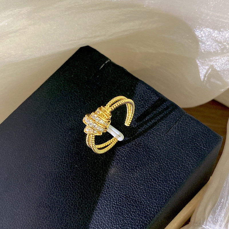 Adjustable Open Luxury Unique Ring