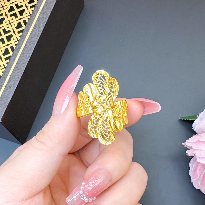 Open Vintage Unique Ring thumbnail 3