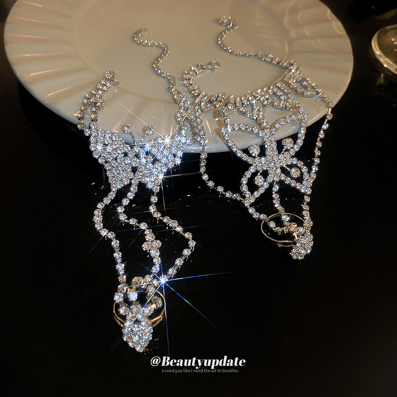 Premium Bracelet Luxury French Style Butterfly Ring - view 2