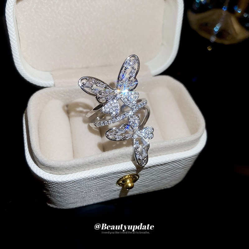 Premium Luxury Butterfly Ring - view 2